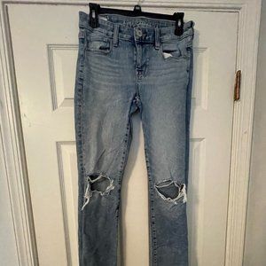American Eagle Skinny Kick Stretch Size 4 Regular Jeans